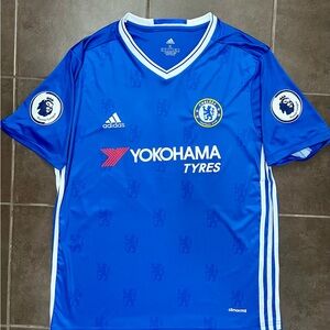Chelsea Hazard 2016-17 Retro Soccer Home Jersey
 - Size XL Men